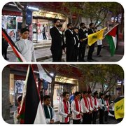 اجرای پاتوقی گروههای سرود در بیرجند