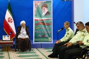 عکس|دیدار فرمانده نیروی انتظامی مازندران با نماینده ولی فقیه