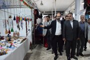 نمایشگاه سوغات 5 استان کشور در سنندج برگزار شد