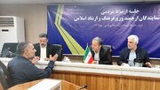 برپایی میز خدمت با حضور نماینده ستاد هماهنگی کانون‌های مساجد کشور در شیراز