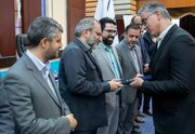 برگزیدگان جایزه ملی کیفیت جهان اسلامی در برش استانی تقدیر شد