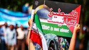 فرمانده کل سپاه و رهبر مسلمانان آفریقا سخنرانان راهپیمایی ضد صهیونیستی در تهران