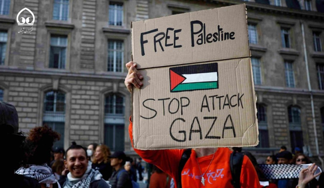 گزارش تصویری/ تظاهرات مردمی در سراسر جهان در همبستگی با ملت فلسطین