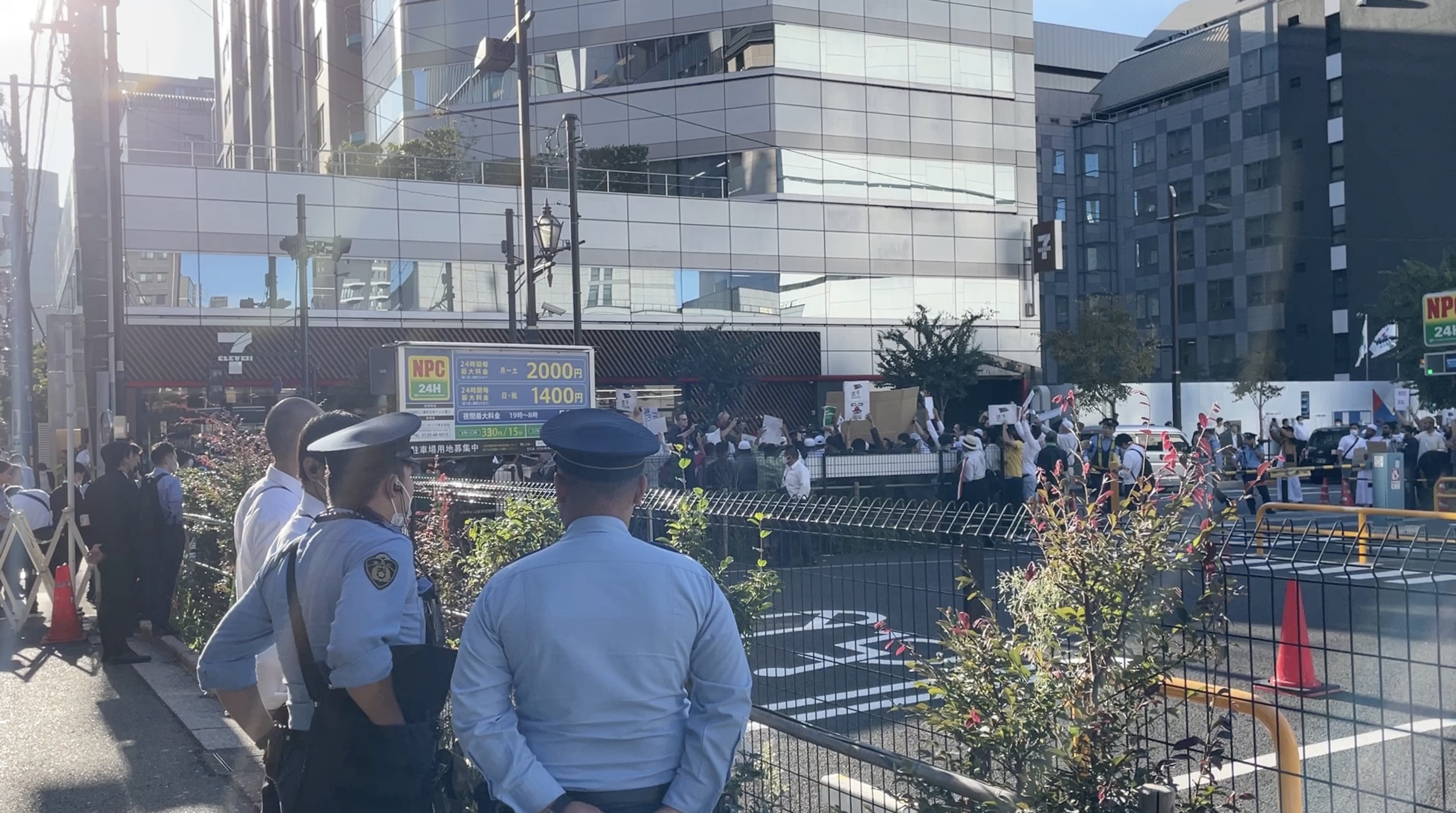 «آزادی برای غزه» شعار تظاهرات کنندگان ژاپنی در توکیو