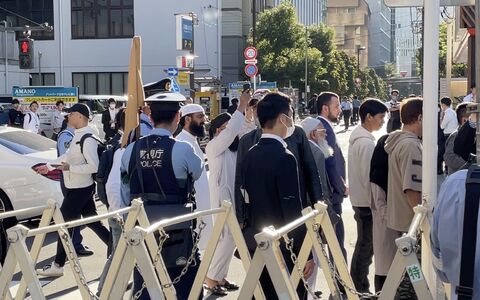 «آزادی برای غزه» شعار تظاهرات کنندگان ژاپنی در توکیو