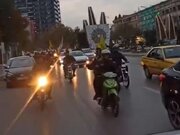 فیلم| کارناوال موتوری جوانان انقلابی مشهد در حمایت از مقاومت فلسطین