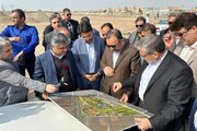 بازدید استاندار از دو پروژه بیمارستان ۵۴۰تختخوابی و  پارک ۷۳هکتاری حاشیه شهر مشهد