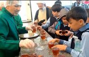 توزیع ۳۶هزار چای متبرک به همت خادمیاران رضوی قائم شهر