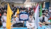 حضور بچه‌های مساجد تهران در تجمعات اعتراضی علیه جنایات اسرائیل