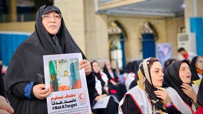 تجمع بزرگ «مرهم» برای غزه در آذربایجان غربی