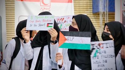 تجمع بزرگ «مرهم» برای غزه در آذربایجان غربی