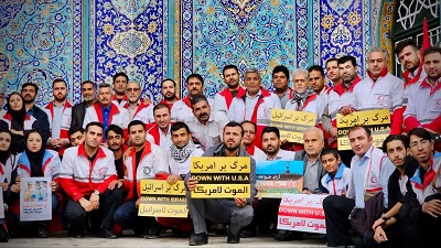 تجمع بزرگ «مرهم» برای غزه در آذربایجان غربی