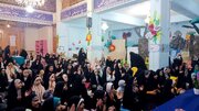 قرائت ۱۰ هزار « أمن یجیب» دختران شیرازی جهت آزادی قدس شریف