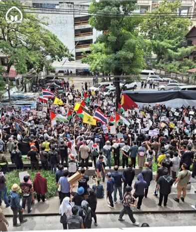 تجمع ضد صهیونیستی مسلمانان شیعه و سنی در تایلند+ عکس