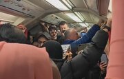 فیلم/ حمایت راننده مترو لندن از فلسطین