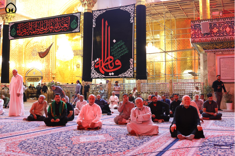 آستان مقدس حضرت عباس(ع) سیاهپوش حضرت زهرا(ع) شد+ عکس