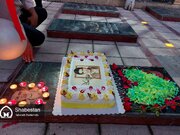 نذرِ قبول| جشن تولد دهه هشتادی‌ها برای رفیق شهیدی که پای او بوسیدنی شد+فیلم و عکس