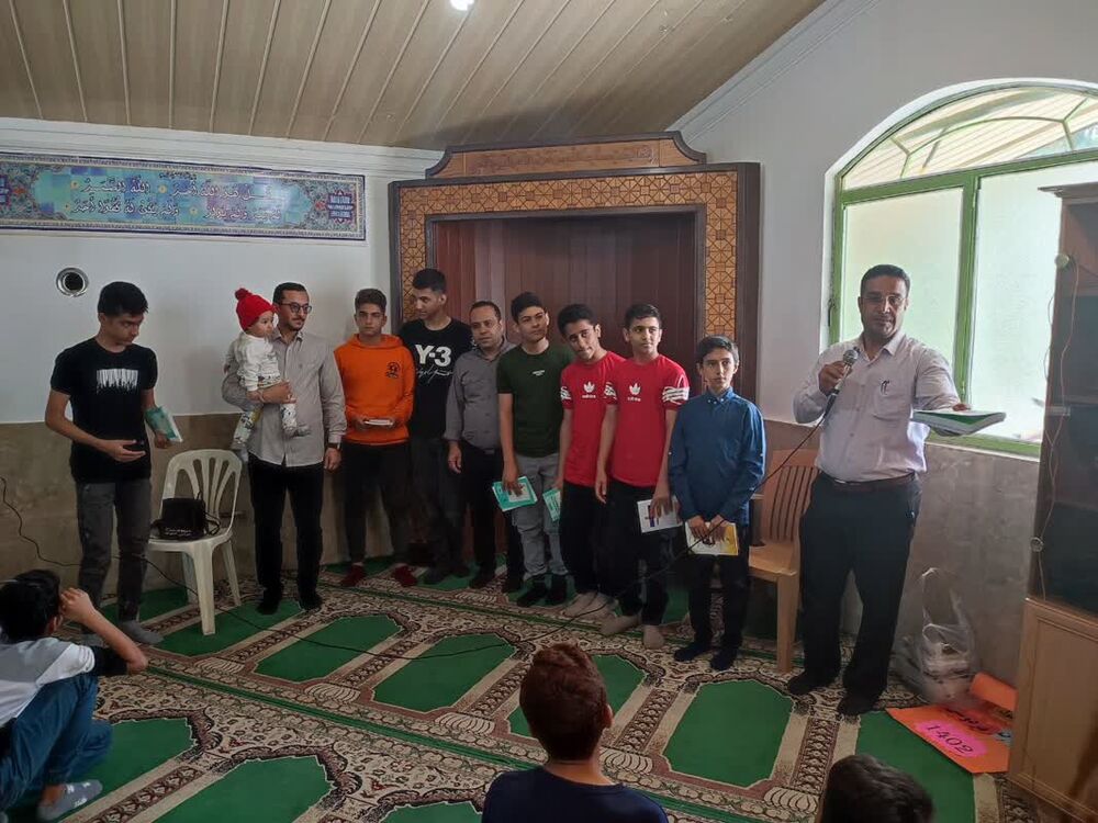 بچه های مسجد امام هادی(ع) نکا در بادله اردو زدند