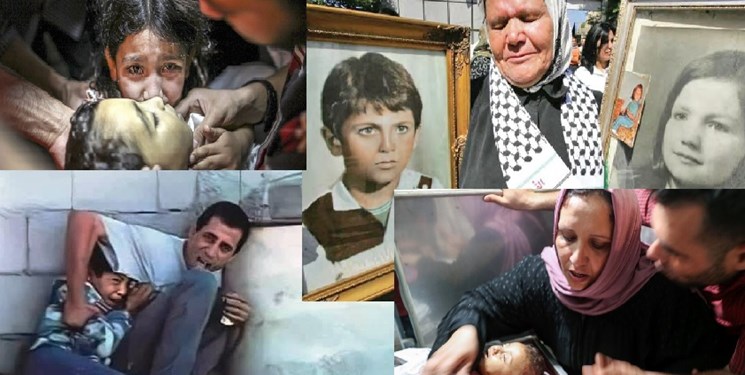 زخم جنگ در سرنوشت کودکان غزه/با نگرانی برای کودکم لالایی میخوانم