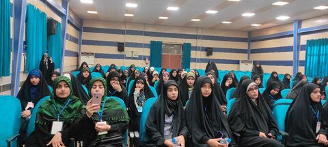 آیین افتتاح همایش دختران حاج قاسم در جیرفت/ تصویر
