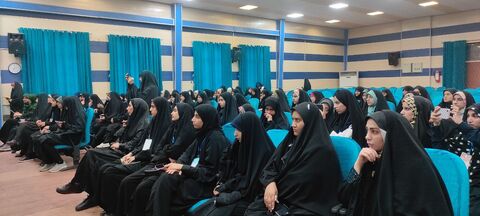 آیین افتتاح همایش دختران حاج قاسم در جیرفت/ تصویر