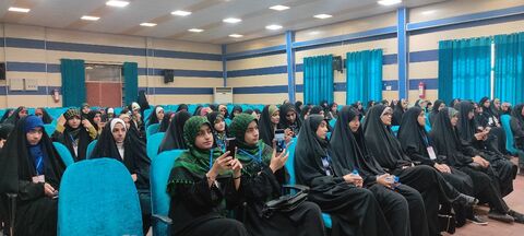 آیین افتتاح همایش دختران حاج قاسم در جیرفت/ تصویر