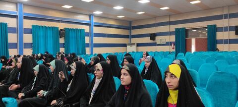 آیین افتتاح همایش دختران حاج قاسم در جیرفت/ تصویر