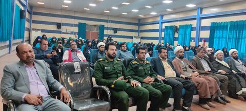 آیین افتتاح همایش دختران حاج قاسم در جیرفت/ تصویر