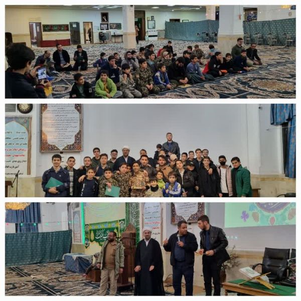 مسجدی که پاتوق نوجوانان برای فعالیتهای فرهنگی جهادی است