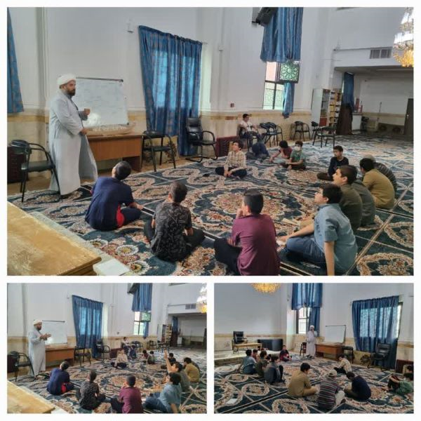 مسجدی که پاتوق نوجوانان برای فعالیتهای فرهنگی جهادی است