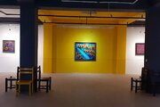 نمایشگاه آثار ویترای «ایران رنگ» در جهرم برپا شد