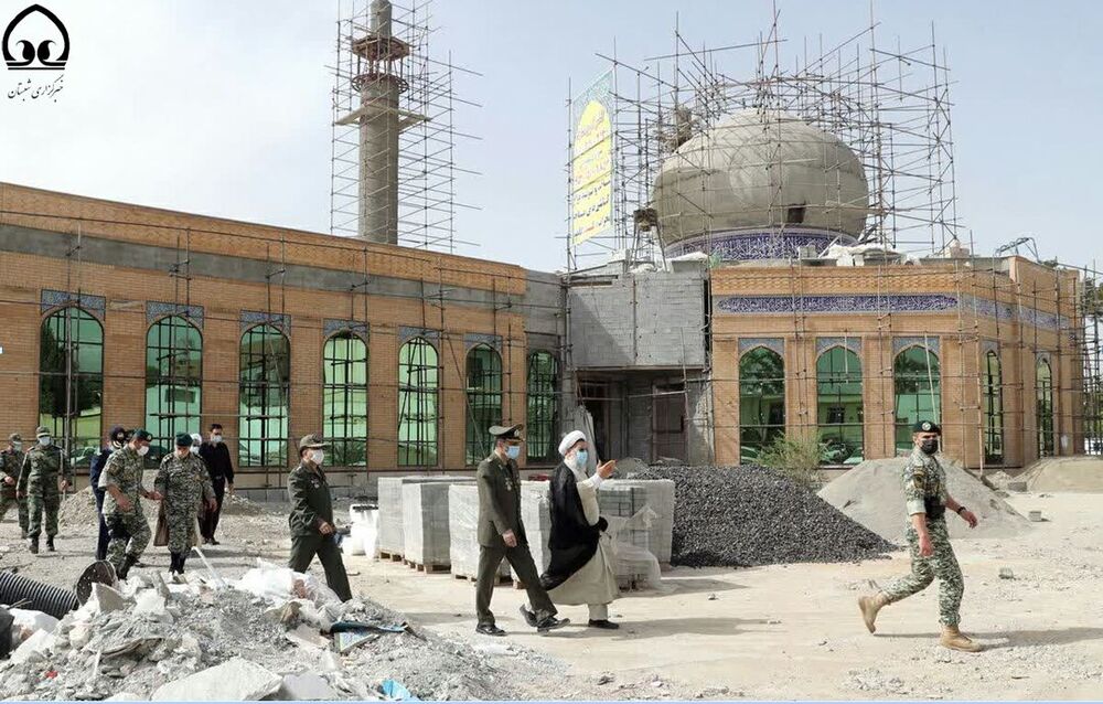 گزارش تصویری از مراحل ساخت مسجد جامع شهدای ارتش