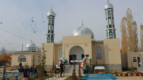 مسجد جدید به عنوان یک مرکز دینی-فرهنگی در «باتکن» قرقیزستان افتتاح شد