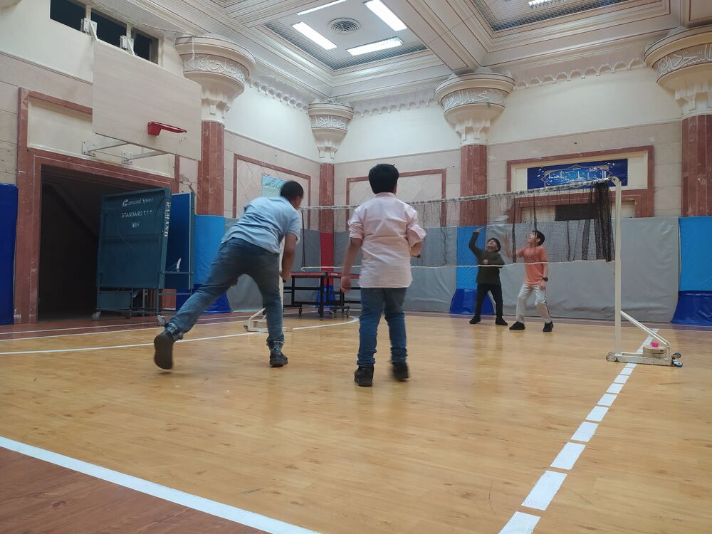 دانشآموزان در این مسجد زندگی کردن را یاد میگیرند