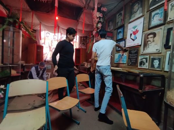 بچههای مسجد موزهی شهدای سبزوار را افتتاح میکنند