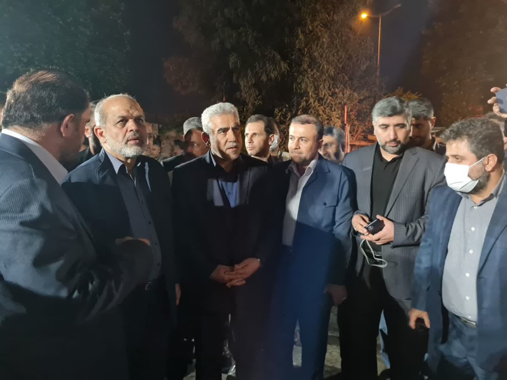 حضور وزیر کشور در محل کمپ ترک اعتیاد لنگرود/ با عوامل این حادثه برخورد قاطع خواهد شد