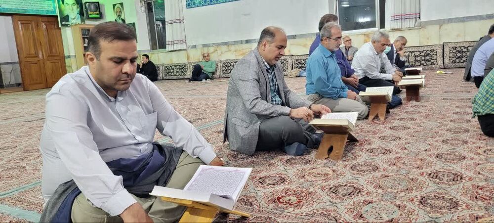 برپایی محفل ختم قرآن و طرح تلاوت نور در کانون امام سجاد(ع) نکا