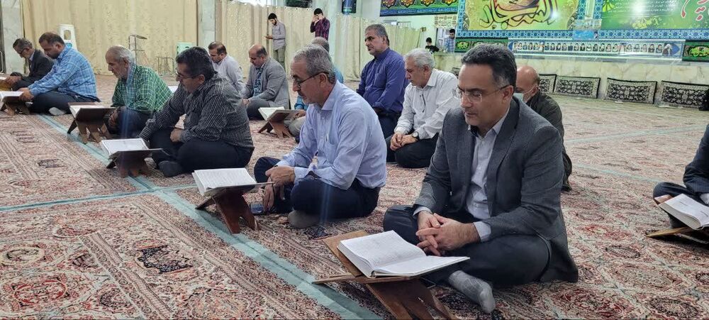 برپایی محفل ختم قرآن و طرح تلاوت نور در کانون امام سجاد(ع) نکا