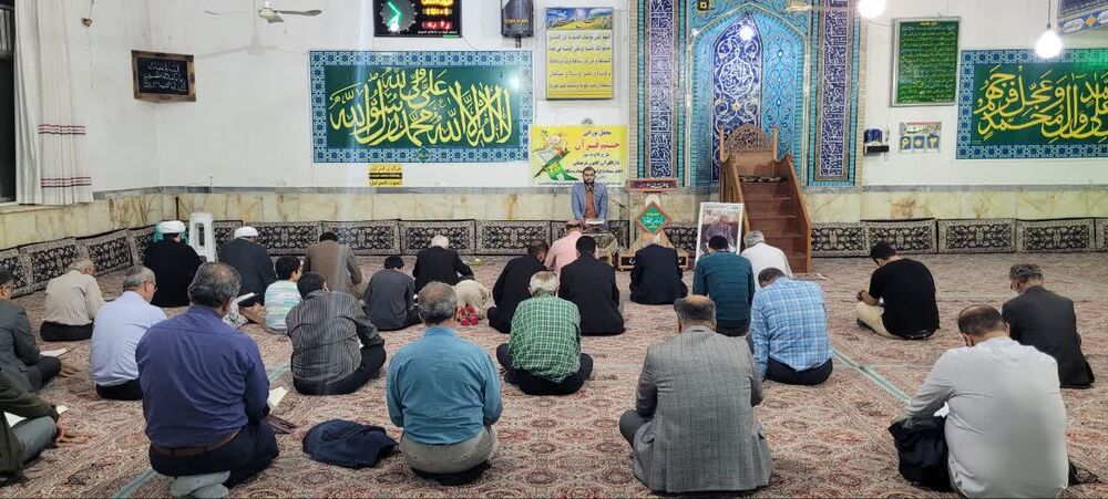 برپایی محفل ختم قرآن و طرح تلاوت نور در کانون امام سجاد(ع) نکا