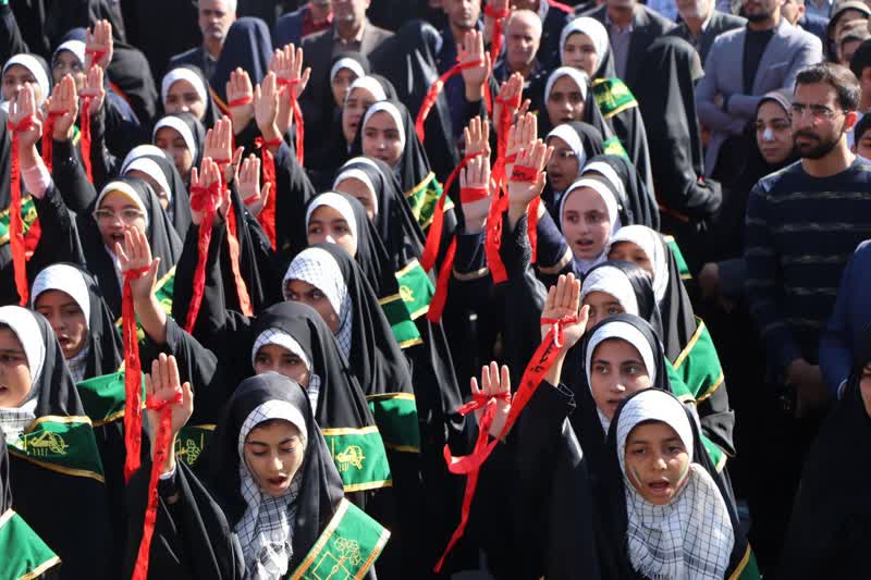 خروش ملایریها در ۱۳ آبان با محکومیت جنایات اسرائیل/ طوفان الاقصی آغازی برای پایان اسرائیل