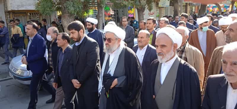 خروش ملایریها در ۱۳ آبان با محکومیت جنایات اسرائیل/ طوفان الاقصی آغازی برای پایان اسرائیل