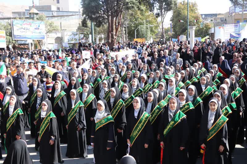 خروش ملایریها در ۱۳ آبان با محکومیت جنایات اسرائیل/ طوفان الاقصی آغازی برای پایان اسرائیل