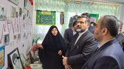 وزیر فرهنگ و ارشاد از موزه شهید رئوفی فرد بازدید کرد