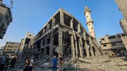 صهیونیست‌ها، دو مسجد دیگر را در غزه بمباران کردند