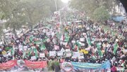 پاکستان: هزاران زن در راهپیمایی «زنان برای قدس» شرکت کردند