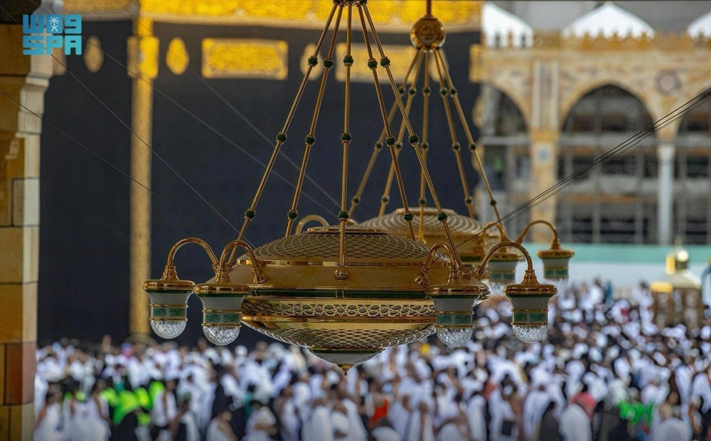 روشنایی مسجدالحرام با نور « LED»+عکس