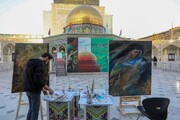 رویداد هنری «من‌القدس الی‌القدس» با حضور ۱۴ تن از هنرمنـدان برجسته تجسمی کشـور