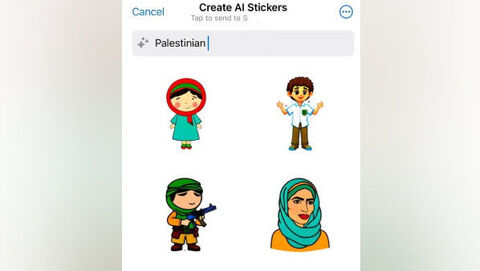 خشم کاربران از واتس‌آپ به خاطر تولید استیکرهای کودکان فلسطینی
