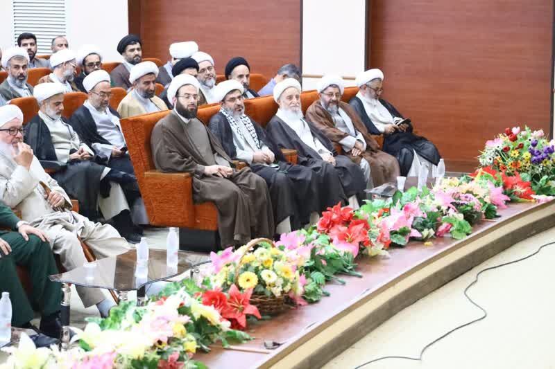 عکس| آئین تکریم و معارفه مسئول نمايندگي ولي فقيه در سپاه کربلا