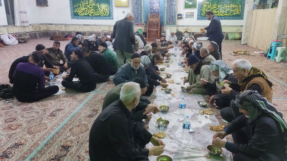 حضور کاروان های پیاده زائران عراقی در کانون امام سجاد(ع) نکا